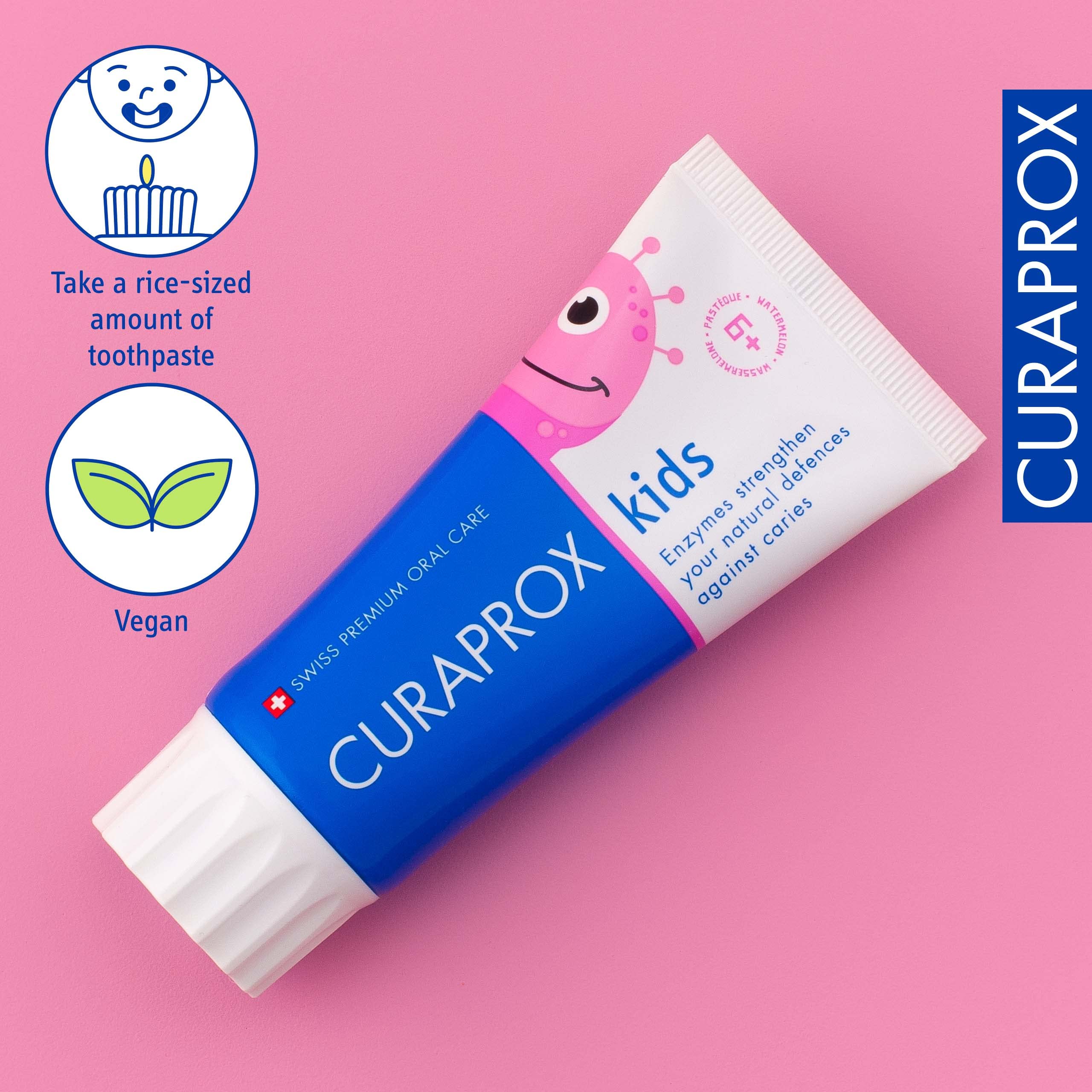 Curaprox Children's Toothpaste CS Kids Watermelon, 60ml